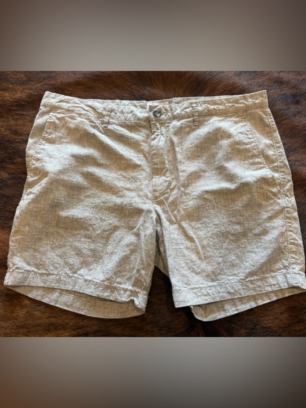Goodfellow & Co Light Gray Flat Front Shorts